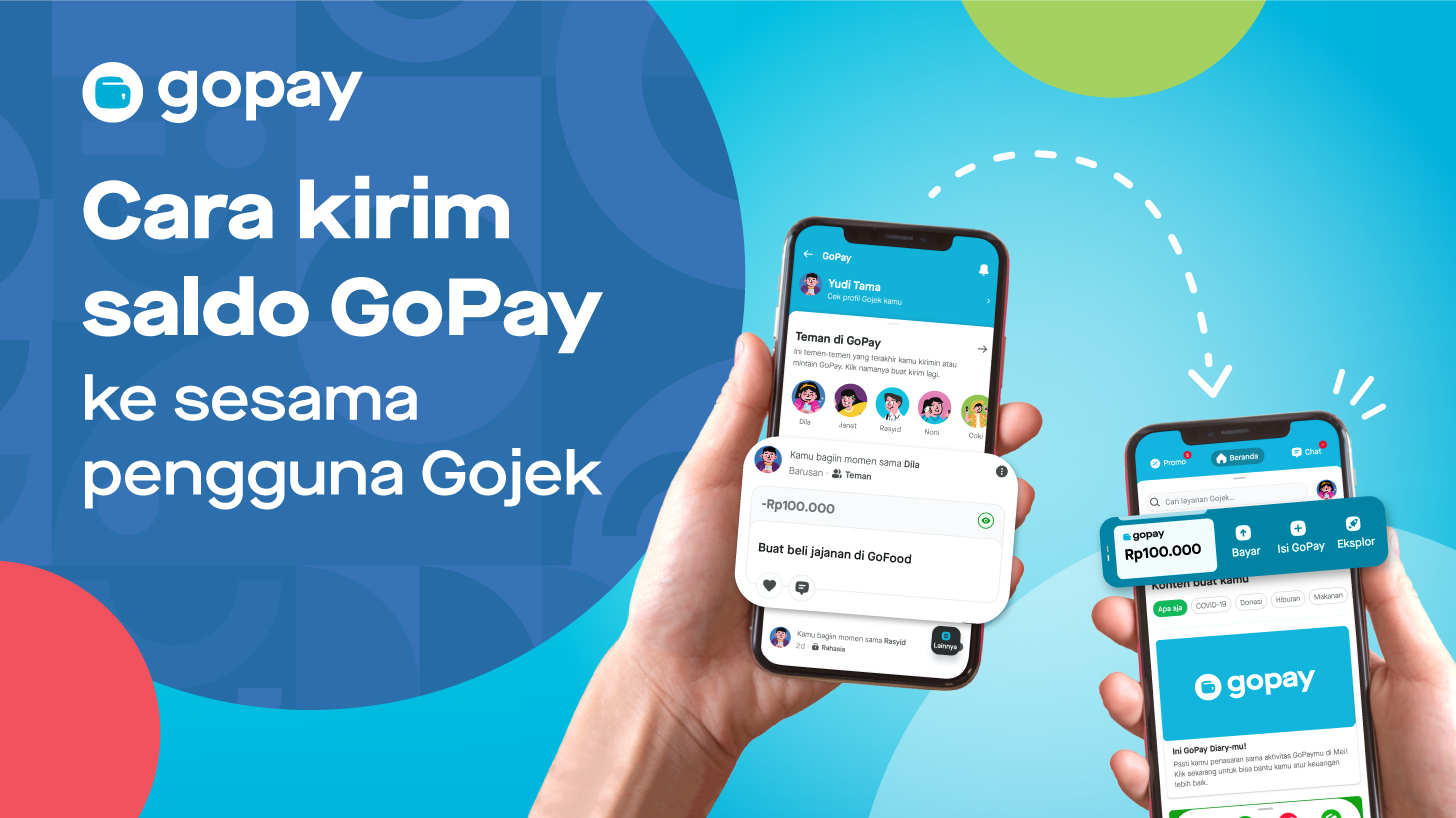 Cara Transfer atau Kirim Saldo GoPay ke Sesama Akun Gojek