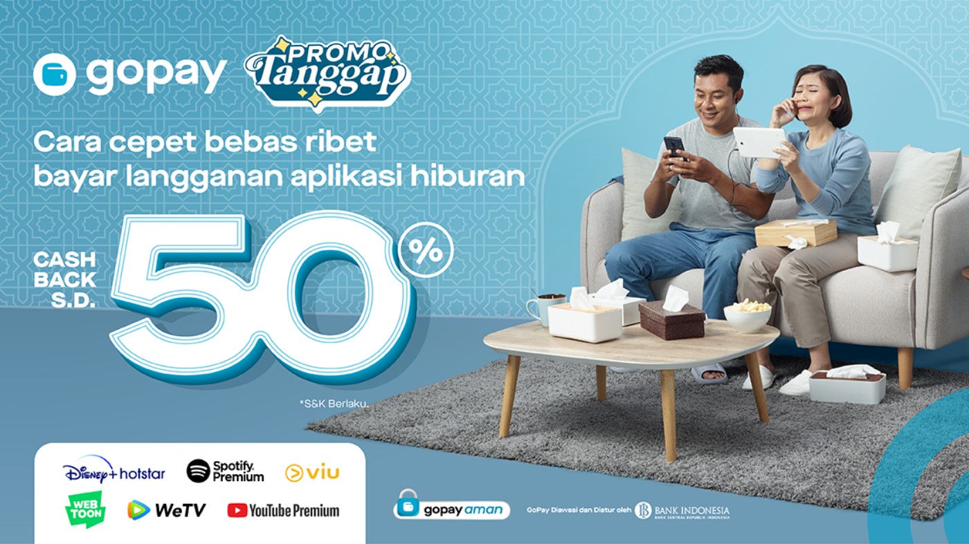 Promo Tanggap: Nikmatin Hiburan Saat Ngabuburit Mudah Pakai GoPay