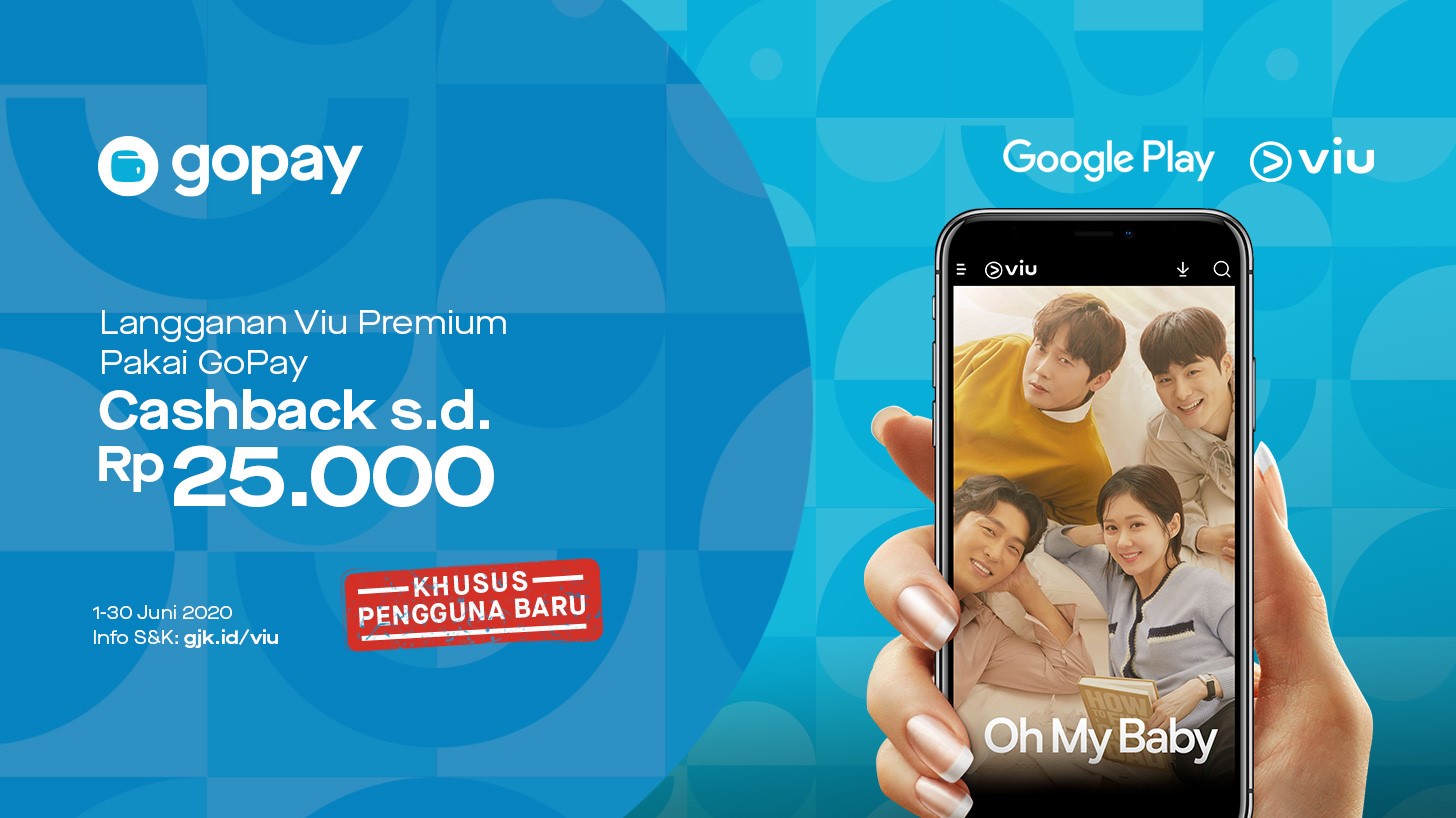 Promo Langganan VIU di Google Play (Juni 2020): Cashback hingga 100%
