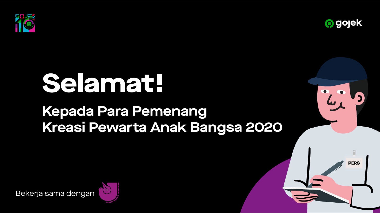 Pengumuman Resmi Pemenang Kreasi Pewarta Anak Bangsa 2020