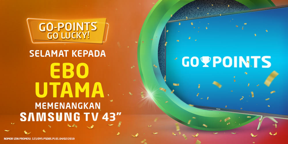 Selamat Kepada Pemenang GO LUCKY 2019 Edisi Pertama Minggu IV!