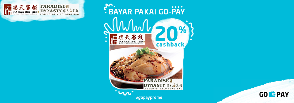 Promo Paradise Inn & Paradise Dynasty Desember 2018: Cashback 20%!
