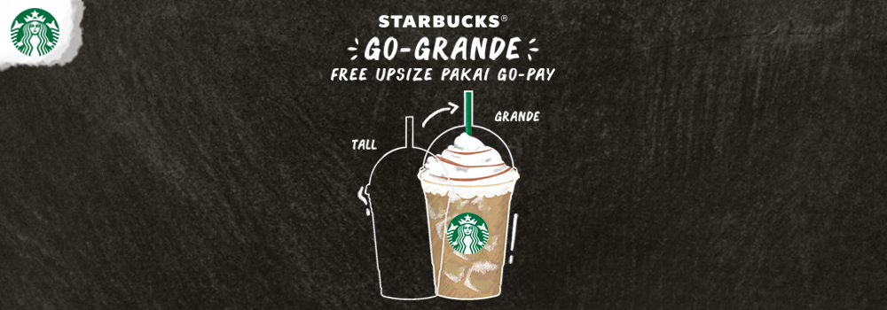 Promo Starbucks Desember 2018: Free Upsize!