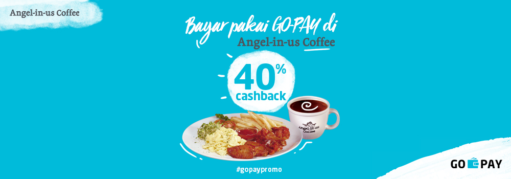 Promo Angel In Us Coffee Oktober 2018: Cashback 40%!