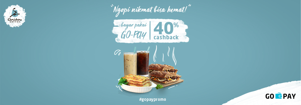 Promo Caribou Coffee November 2018: Cashback 40%!