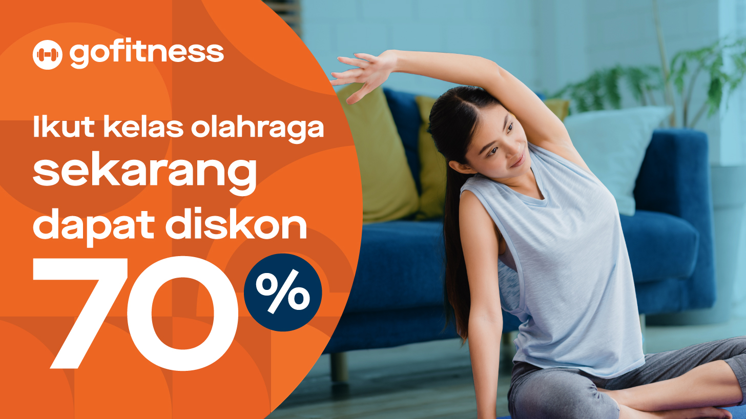 Promo GoFitness Diskon 70%: 1-31 Jan 2021