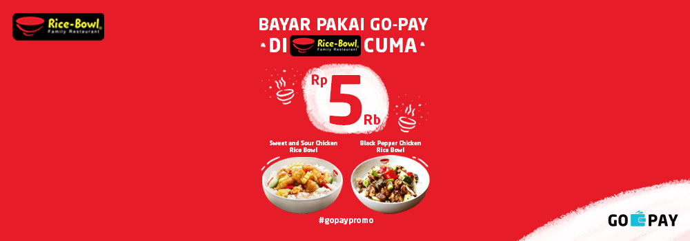 Promo Rice Bowl Desember 2018: Seporsi Hanya 5Ribu