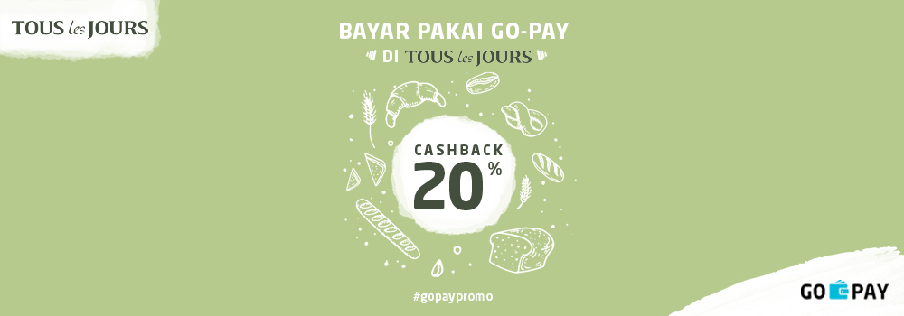 Promo Tous Les Jours Oktober 2018: Cashback 20%!