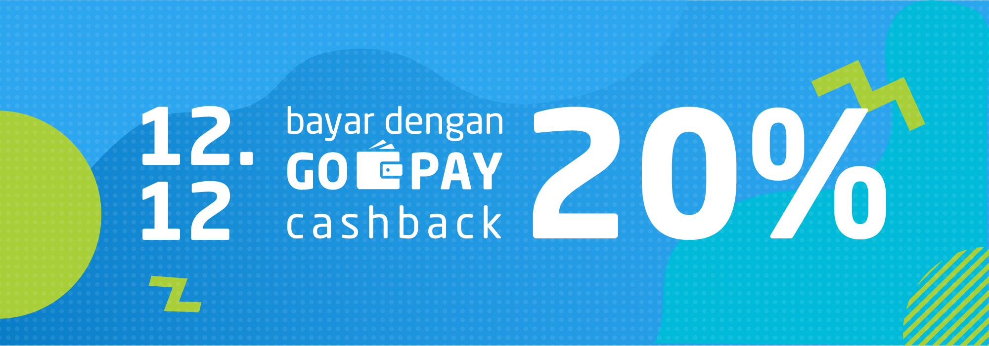 Promo Belanja Online Desember 2018: Pesta 12.12 Cashback 20%