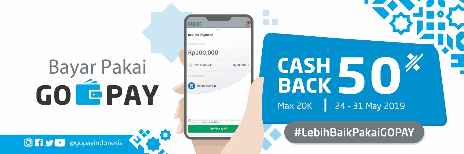 Promo Belanja Online Ramadhan 2019: Lebih Hemat Pakai GO-PAY