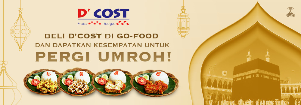 Promo D'Cost September 2018: Gratis Pergi Umroh!
