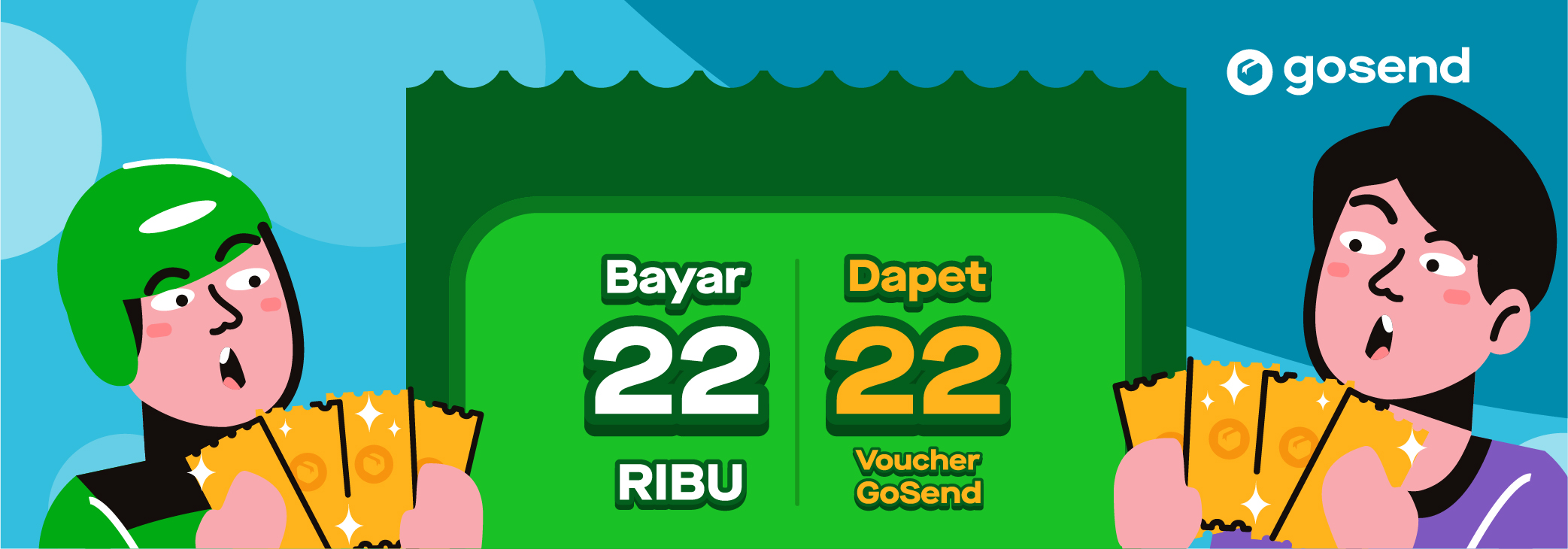 Promo GO-SEND: Dapatkan Voucher Rp20.000 di Pasar idEA