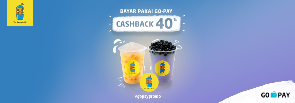 Promo Hop Hop Desember Cashback 40%!