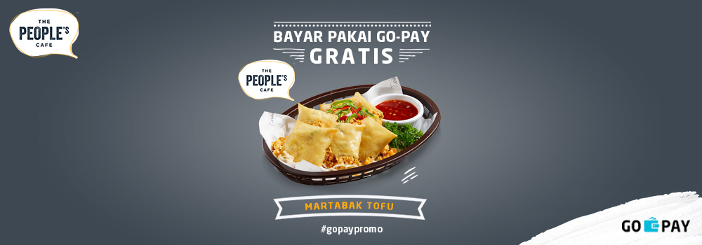 Promo The People's Cafe Desember 2018: Gratis Martabak Tofu