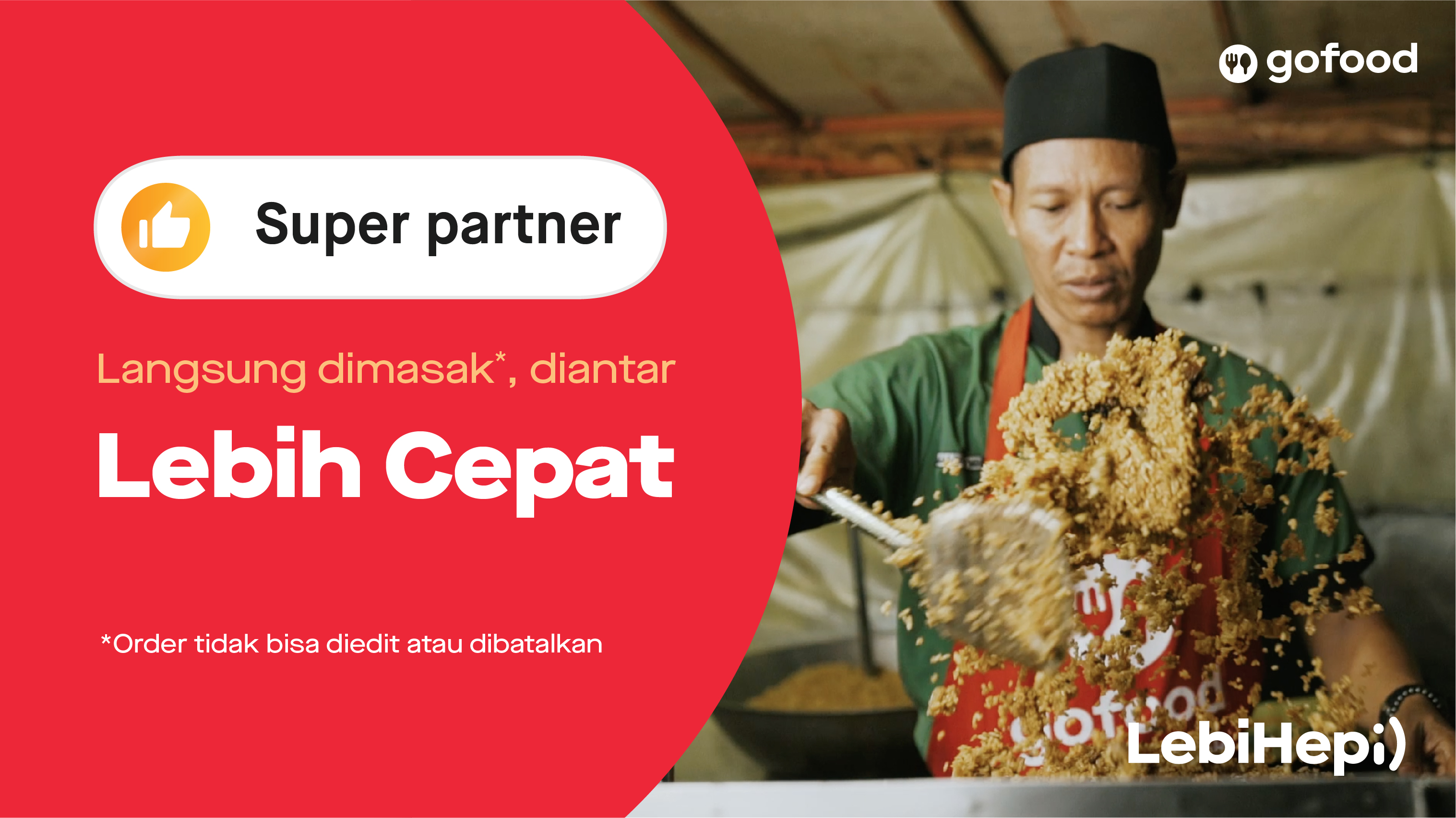 Diantar Lebih Cepat dengan Super Partner!