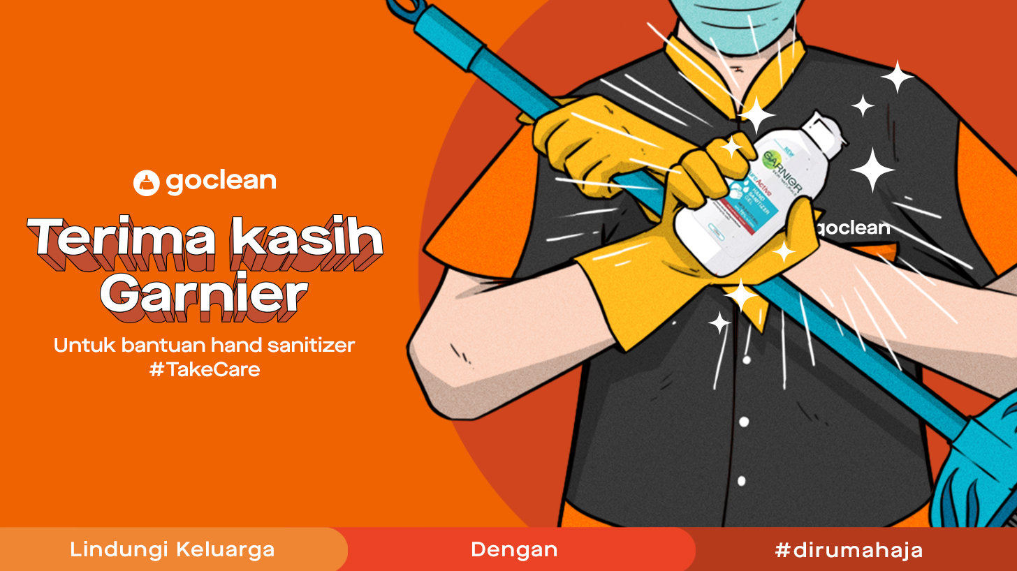 Terima Kasih Atas Dukungan Garnier dalam Menjaga Kesehatan Mitra GoClean!