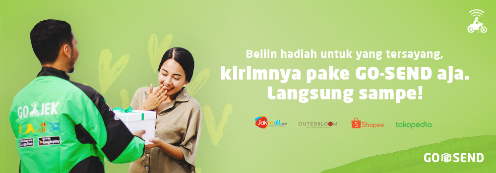 Berikan Hadiah Kepada yang Tersayang Semakin Mudah dengan GO-SEND