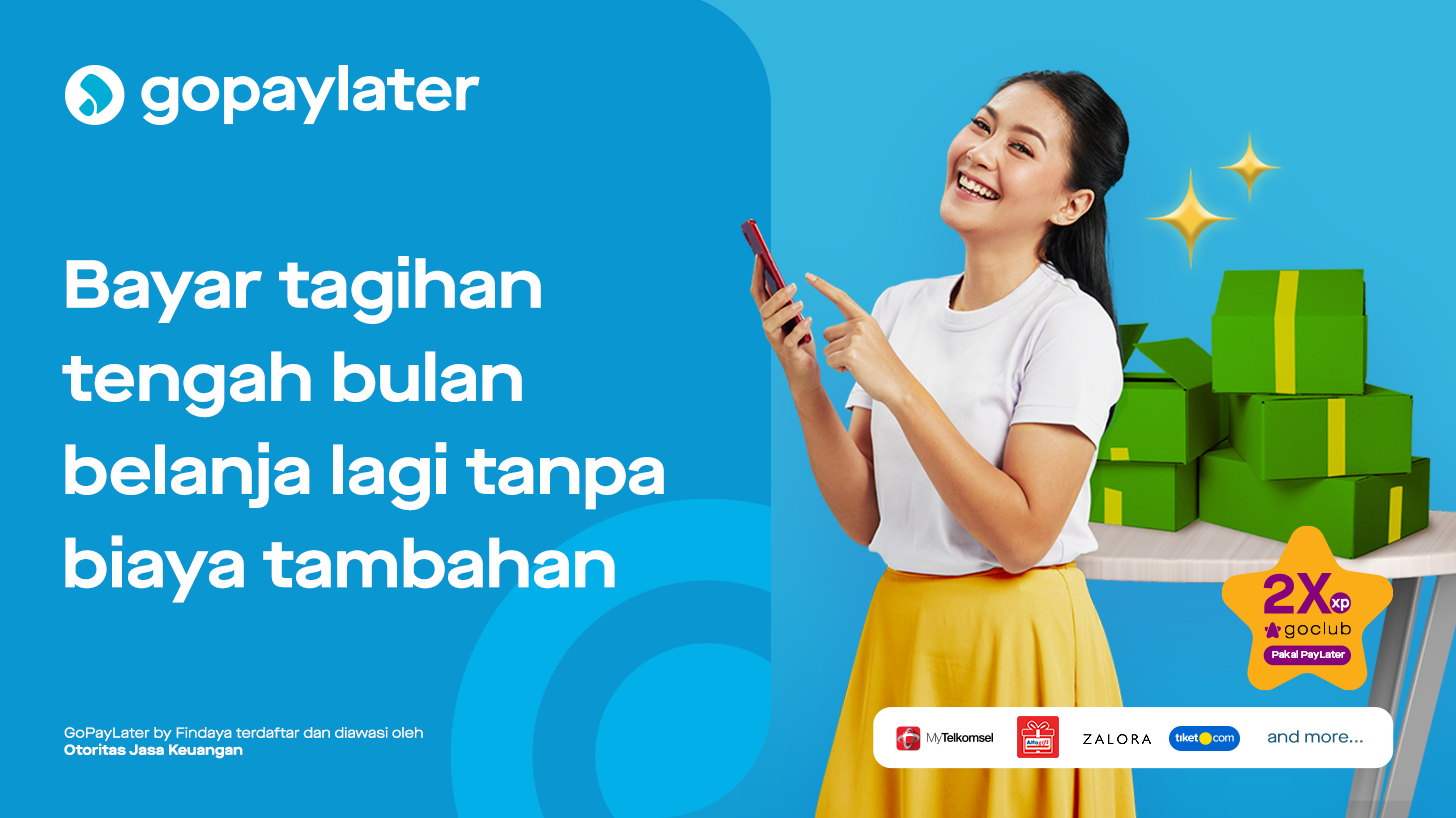 Bayar Tagihan Tengah Bulan, Bisa Pakai Lagi Saldo GoPay PayLater