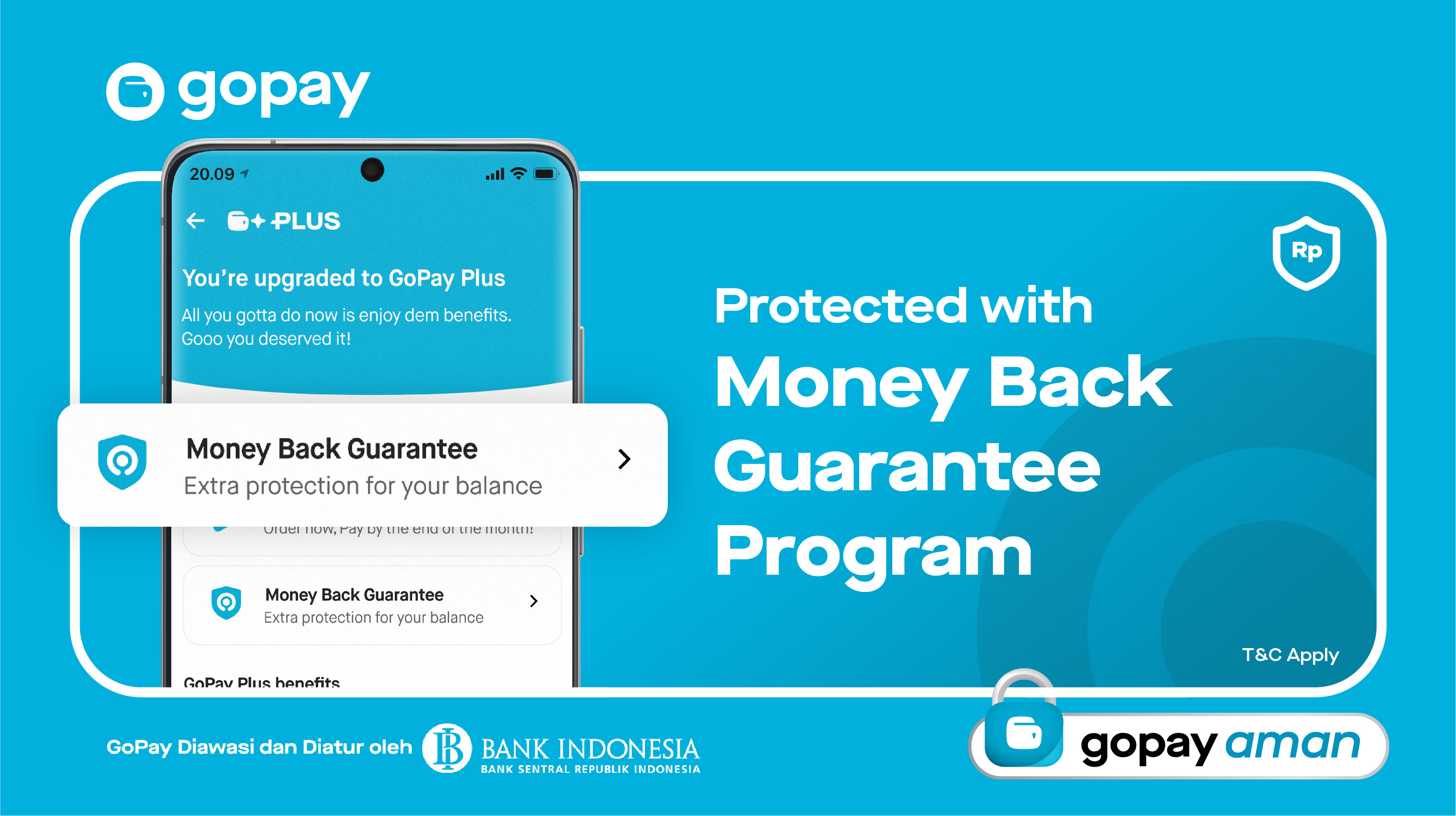 GoPay Money Back Guarantee for GoPay & PayLater Balance