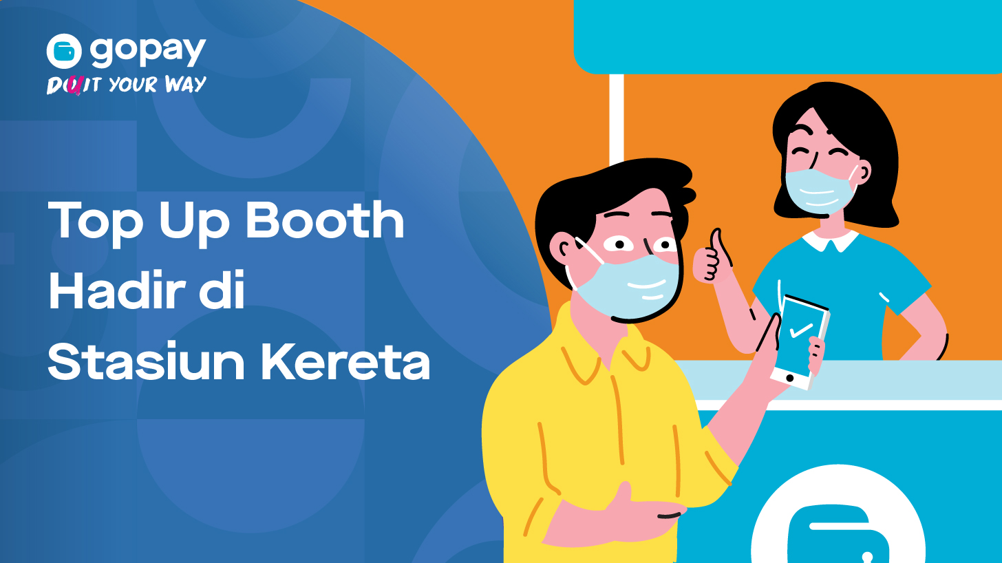 Top Up GoPay Sekarang Bisa di Stasiun Ini!