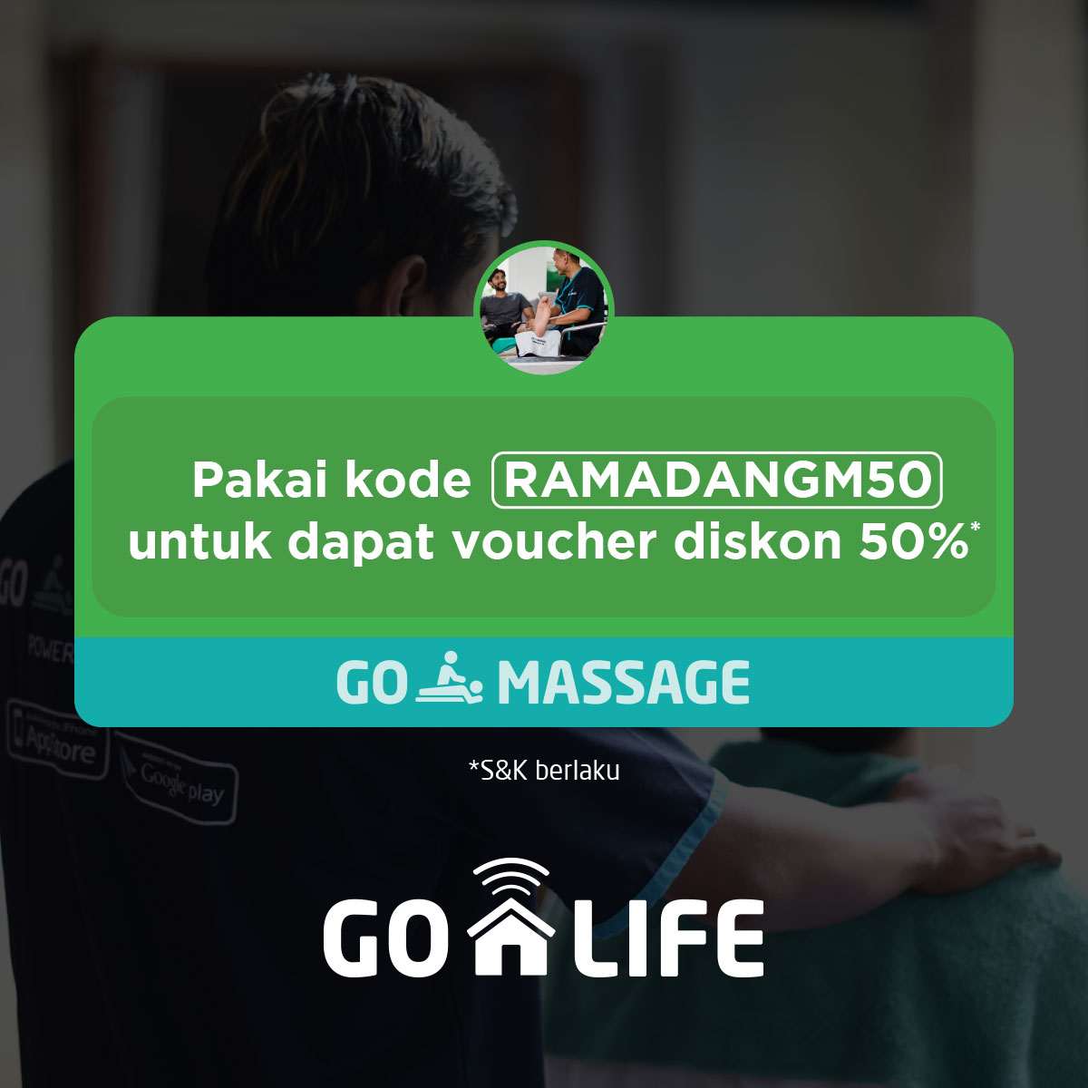Badan Segar, Ibadah Lancar dengan Diskon Pijet 50%