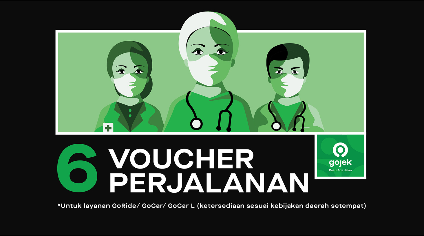 Gojek Dukung Para ‘Pahlawan’ Tenaga Kesehatan di Garis Depan COVID-19