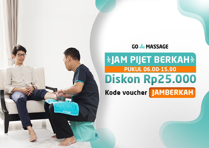 Berkah Siang Bolong dari GO-MASSAGE! Sikat!