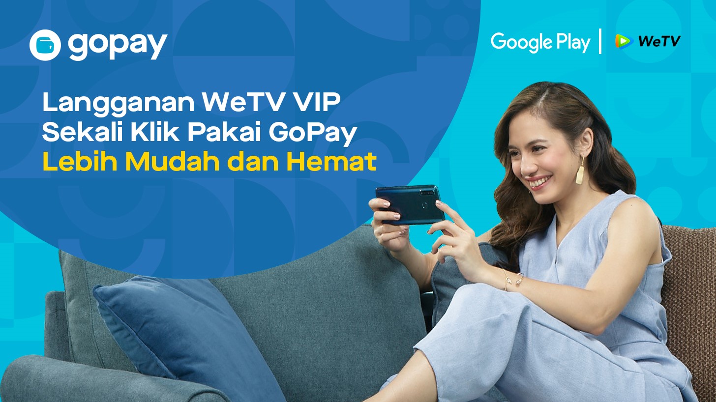 Promo WeTV di Google Play: Cashback 90% hingga Rp15.000