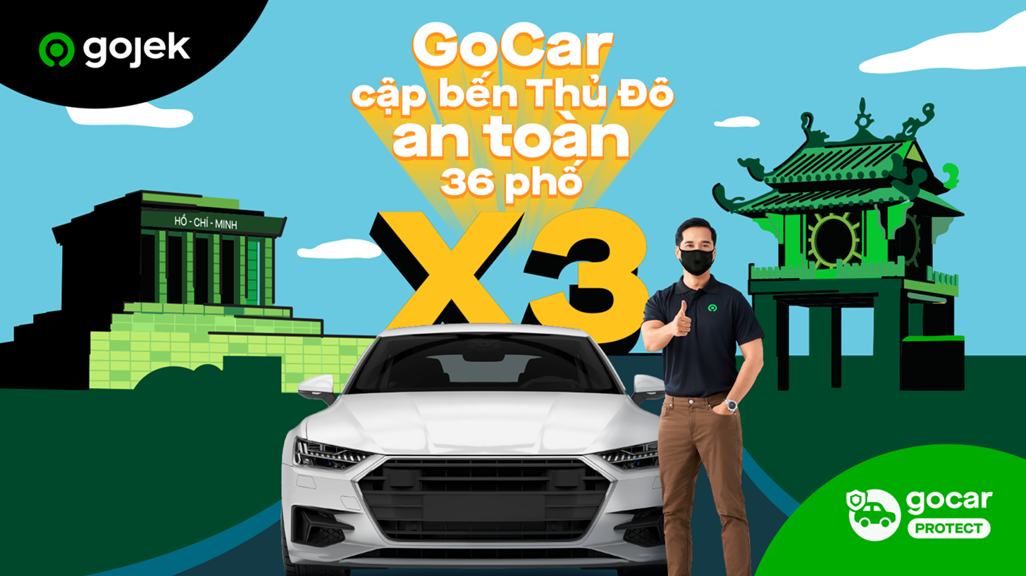 GoCar Protect an toàn cập bến Hà Nội