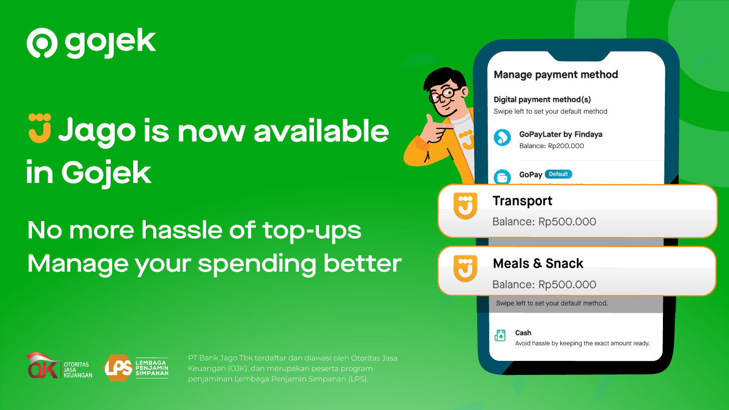 Paying Gojek Services with Jago