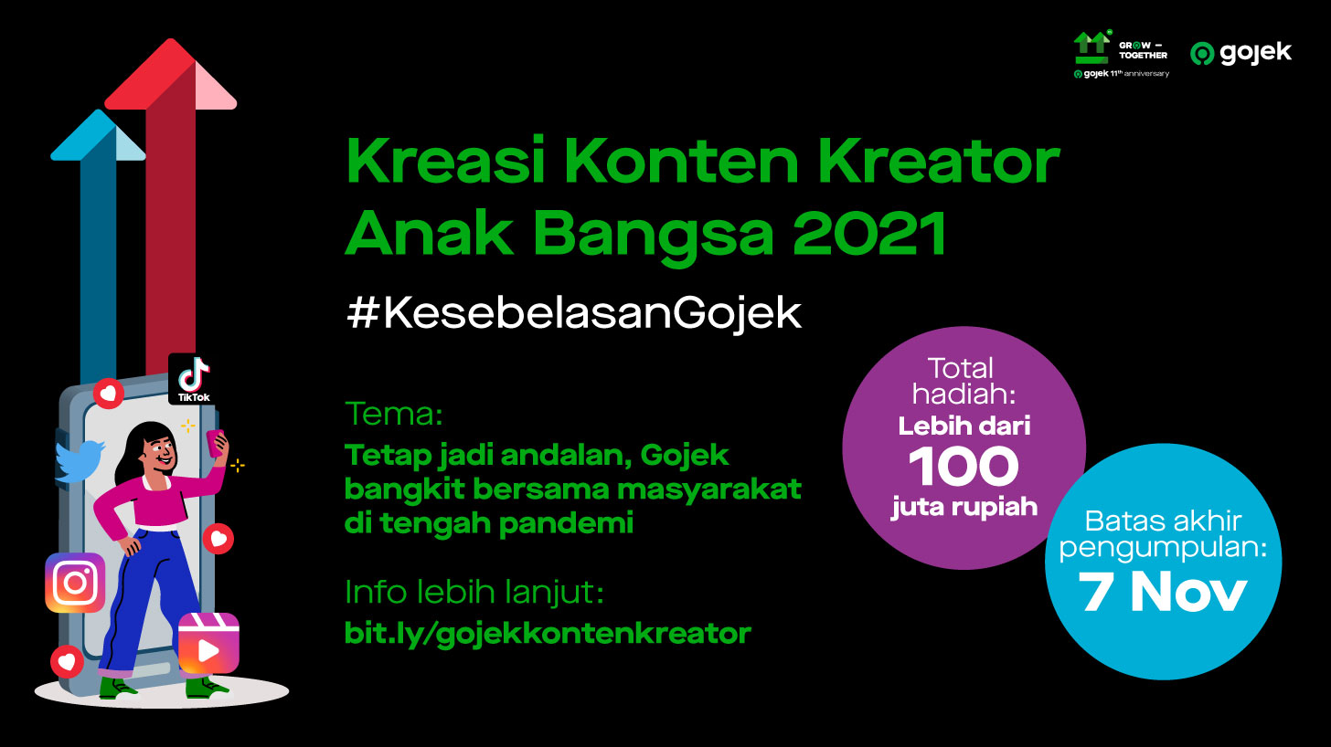 Kompetisi Kreasi Konten Kreator Anak Bangsa (KKKAB) Hadir Kembali di 2021!
