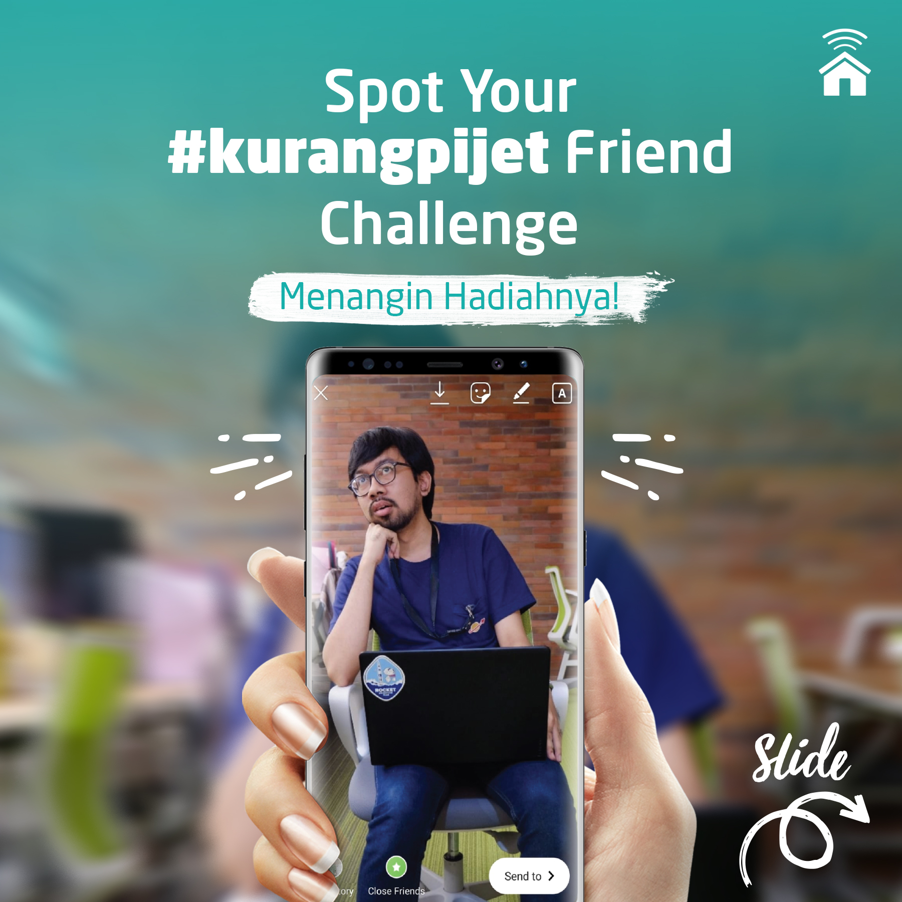 GO-MASSAGE Spot Your #KurangPijet Friend! Challenge