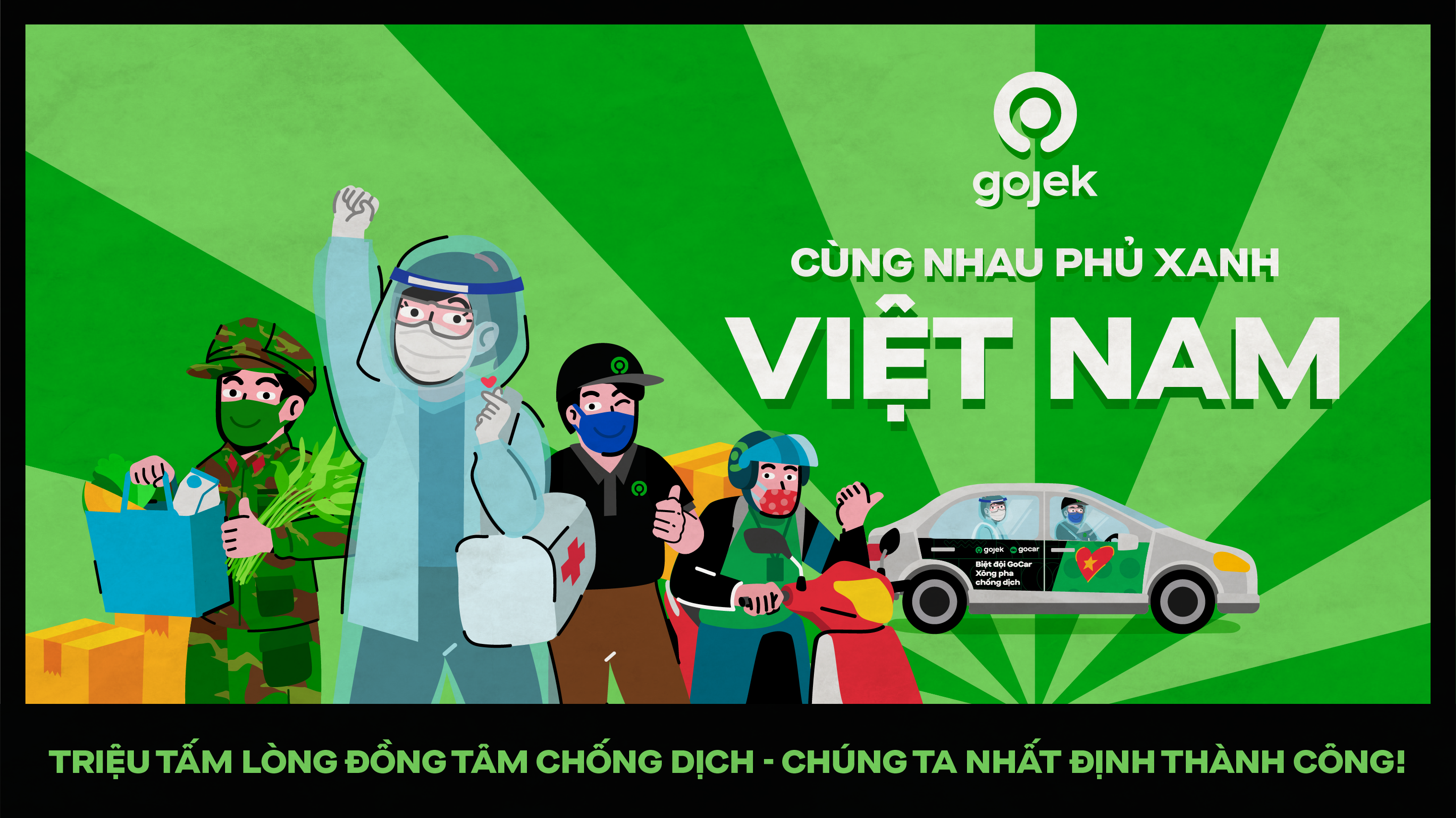 Cùng Gojek Phủ Xanh Việt Nam