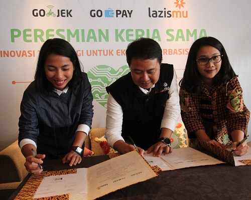 Digitalisasi Ekosistem, Lazismu Gandeng GOJEK & GO-PAY