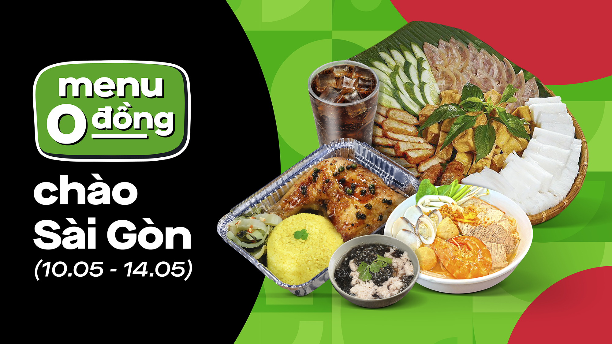 Sài Gòn ơi, tuyệt đỉnh menu 0 đồng đến đây!