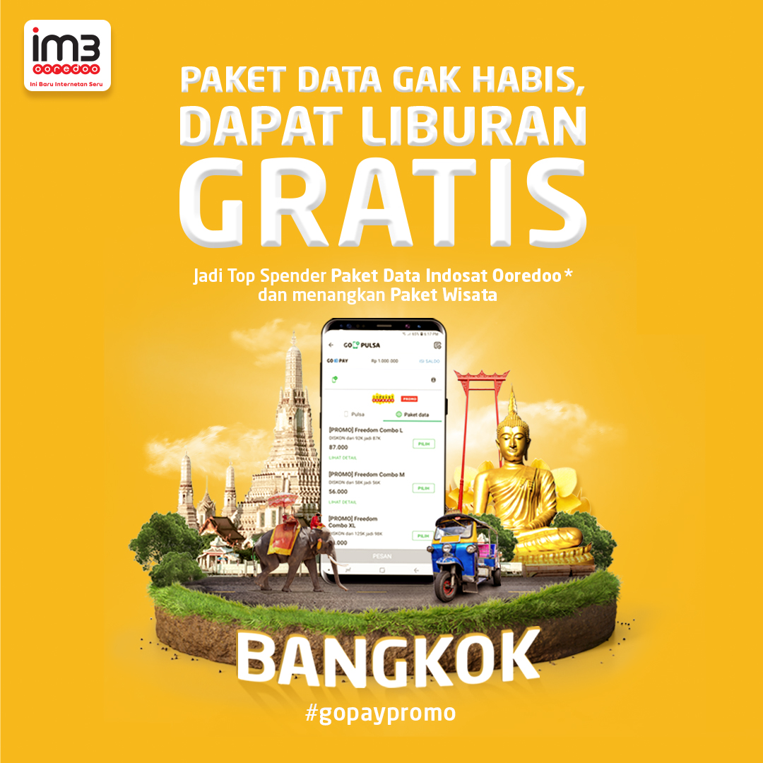 Promo Indosat Ooredoo November 2018: Indosat Ooredoo Top Spender
