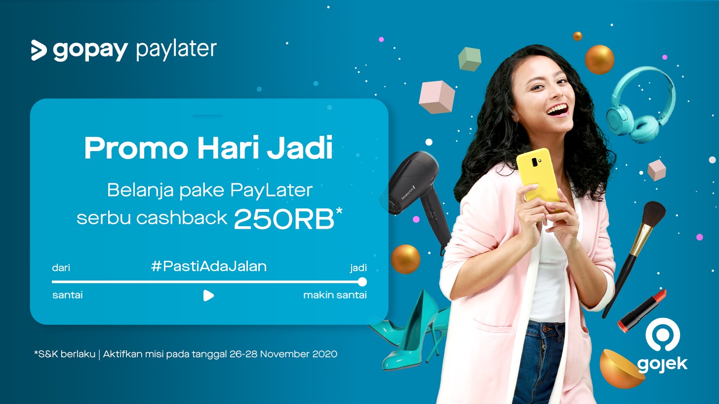 EKSTRA Santai pake GoPay PayLater di GoPay Online Festival