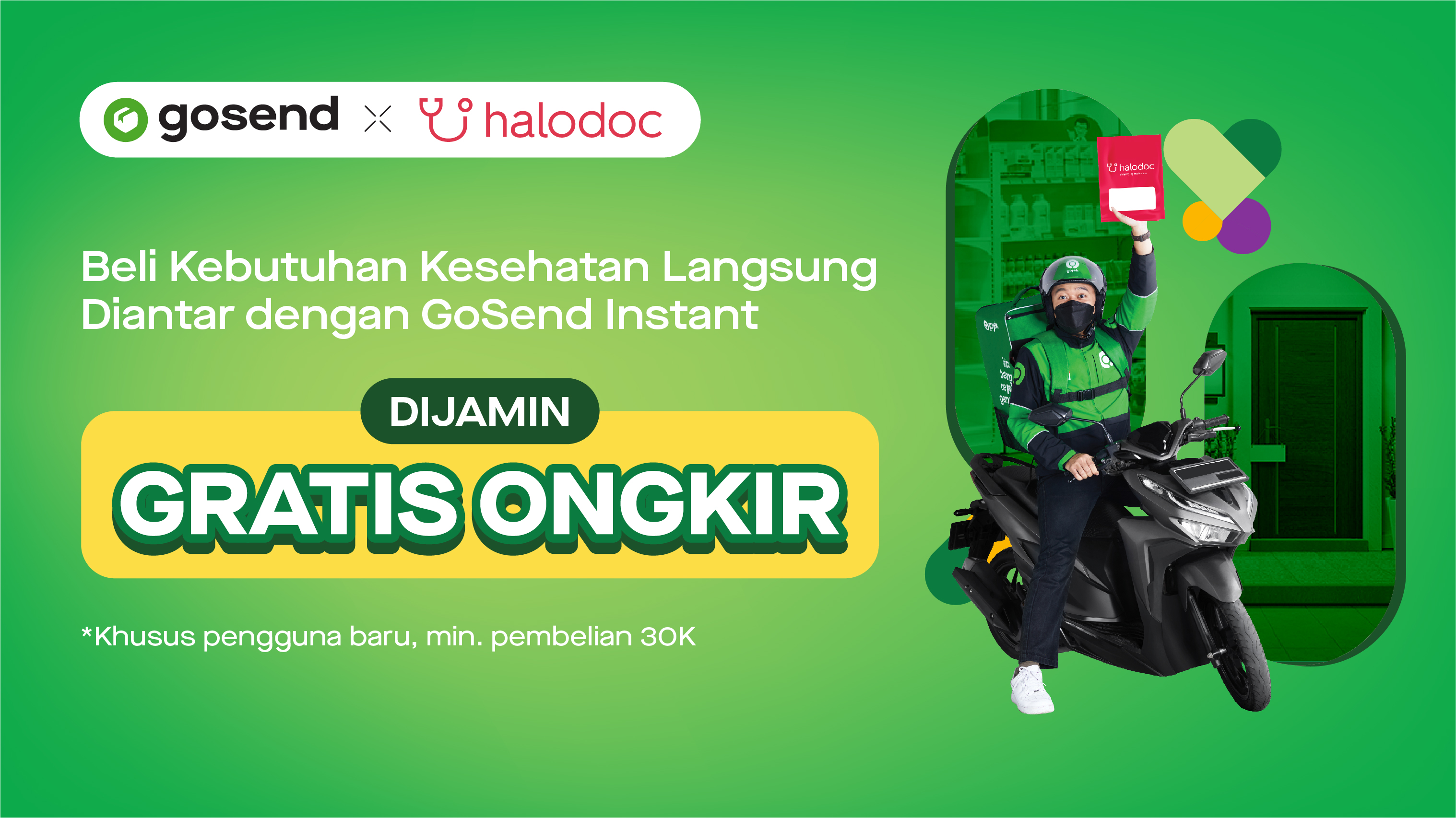 Beli Obat di Halodoc, Gratis Ongkir Khusus di 5 Kota Besar
