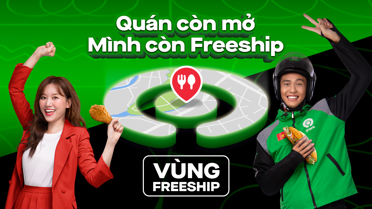 Vùng Freeship đến đây! Quán còn mở, mình còn Freeship!