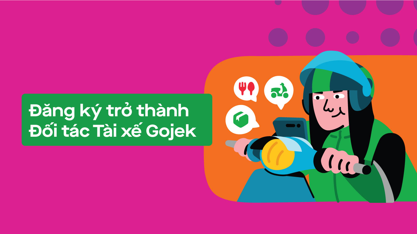 Đăng ký trở thành đối tác tài xế Gojek