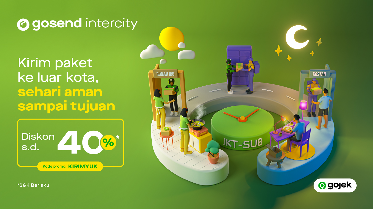 Kirim Paket Ke Luar Kota, Diskon Ongkir s.d 40%