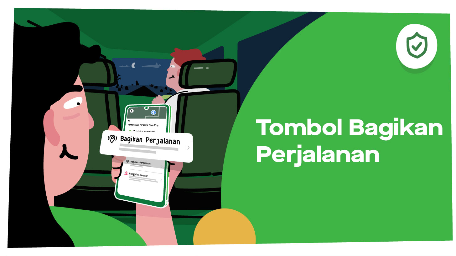 Bikin Tenang Keluarga dan Kerabat dengan Fitur Bagikan Perjalanan