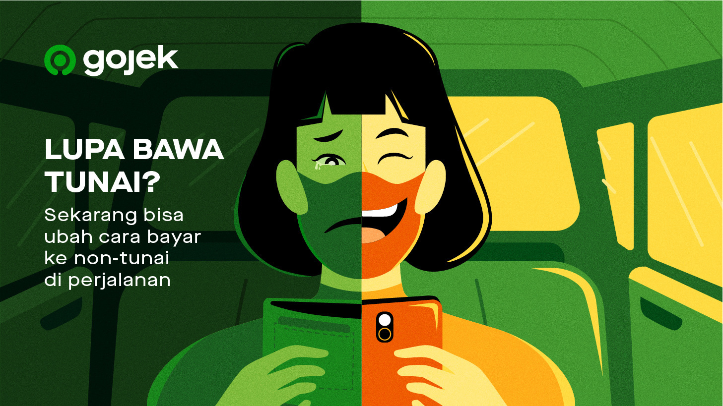 Safe and easy, now you can change payment method while on trip