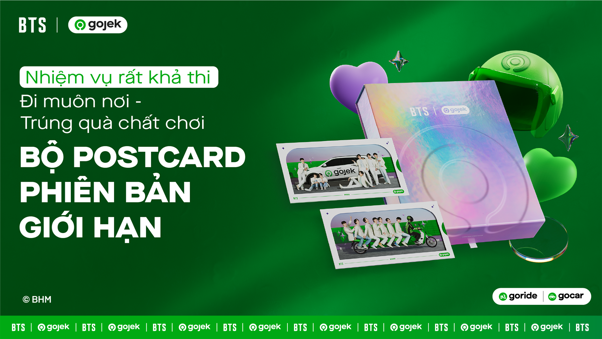 Thể lệ tham gia chương trình “Nhiệm vụ rất khả thi - Đi muôn nơi nhận quà chất chơi” của Gojek