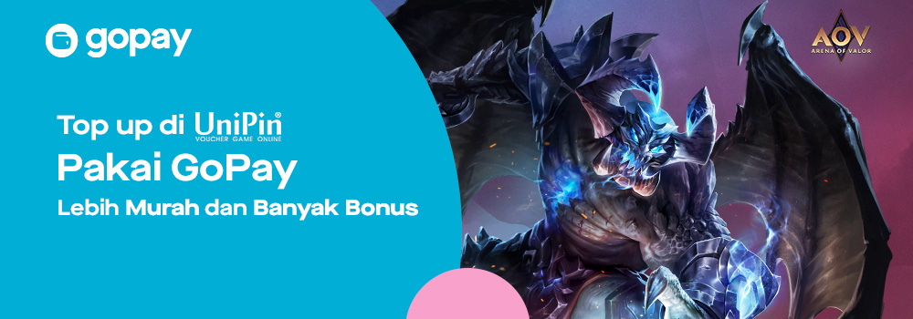 Top Up Game di UniPin Pakai GoPay