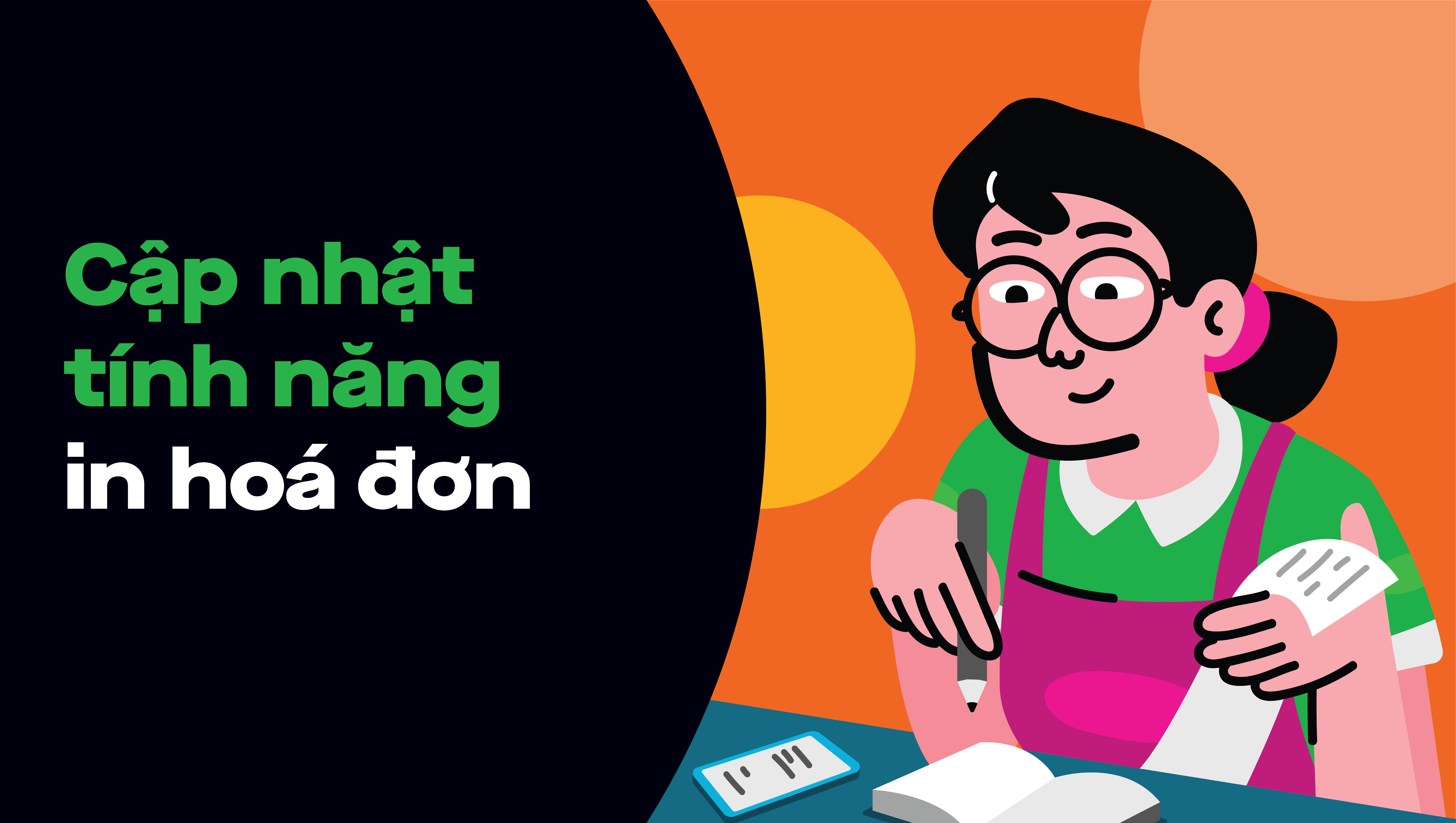 Cập nhật tính năng In hóa đơn