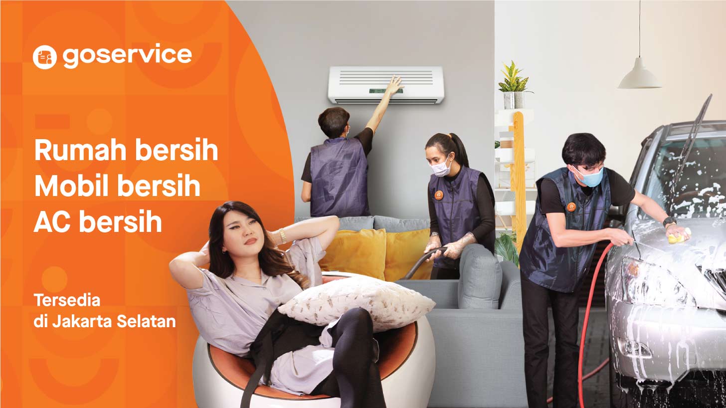 Layanan Rumah Tangga Kesayangan Hadir Lagi di GoService!