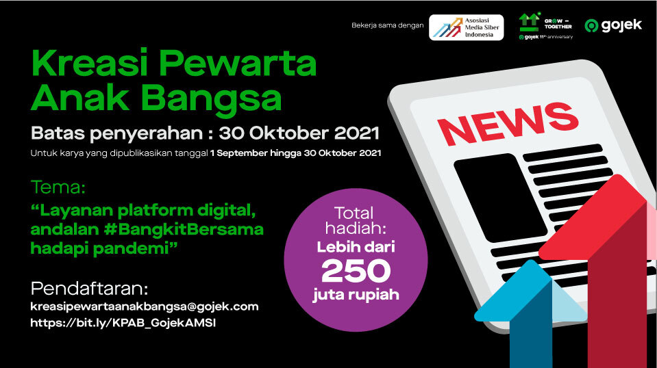 Ajang Penghargaan Karya Jurnalistik Kreasi Pewarta Anak Bangsa Kembali Digelar!