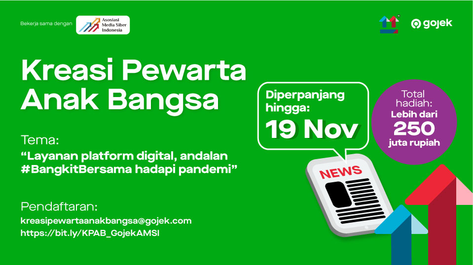 Ajang Penghargaan Karya Jurnalistik Kreasi Pewarta Anak Bangsa Kembali Digelar!