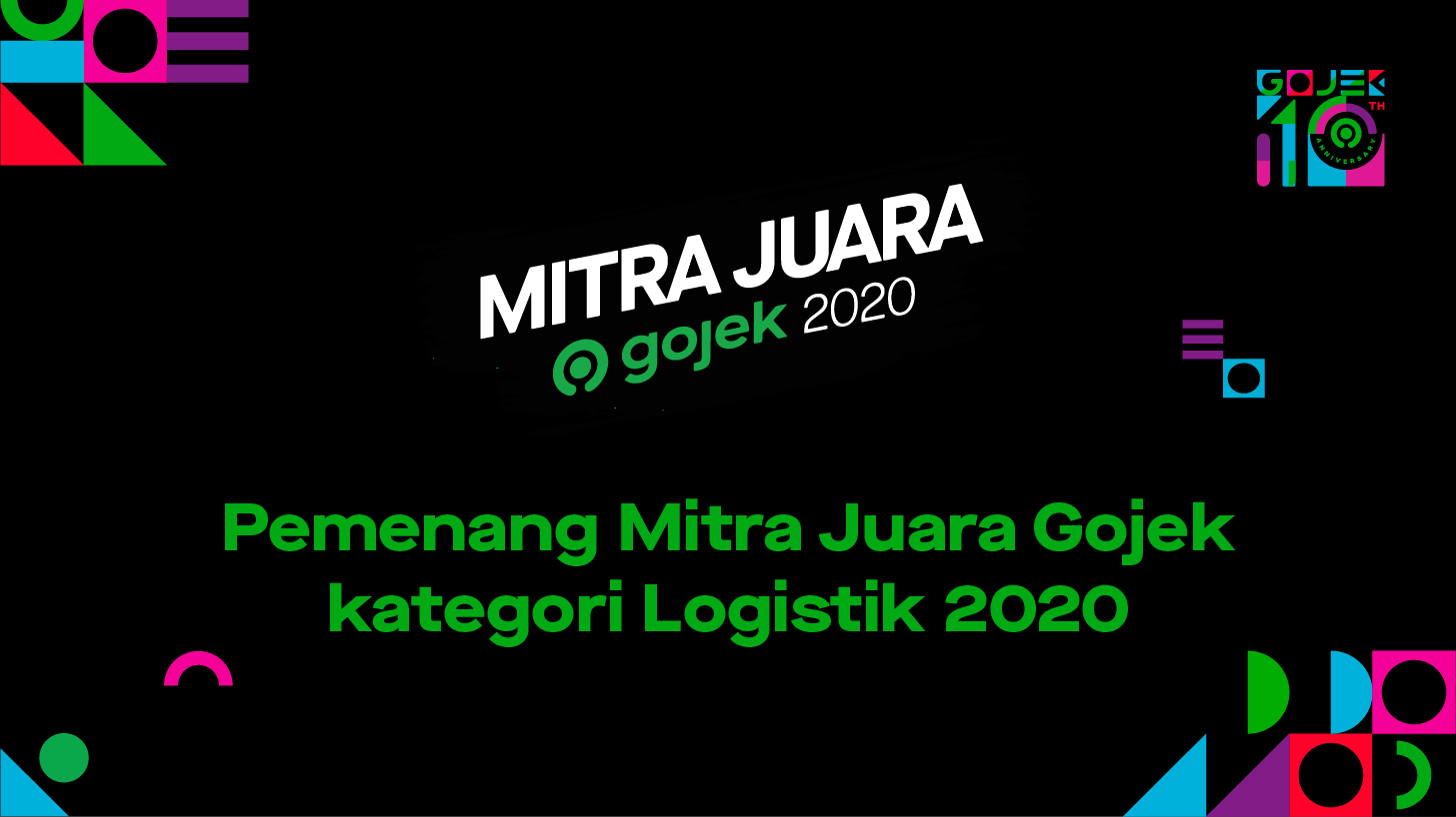 Pemenang Mitra Juara Gojek kategori Logistik 2020